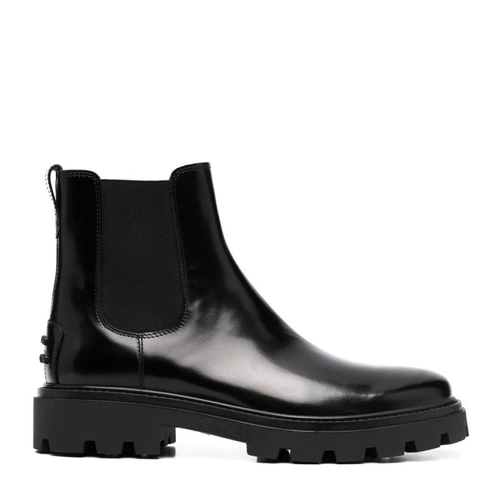 CHUNKY SOLE CHELSEA BOOTS